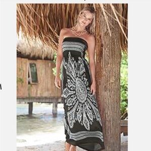 NWT Venus Bandeau Maxi Dress Cover Up Medium